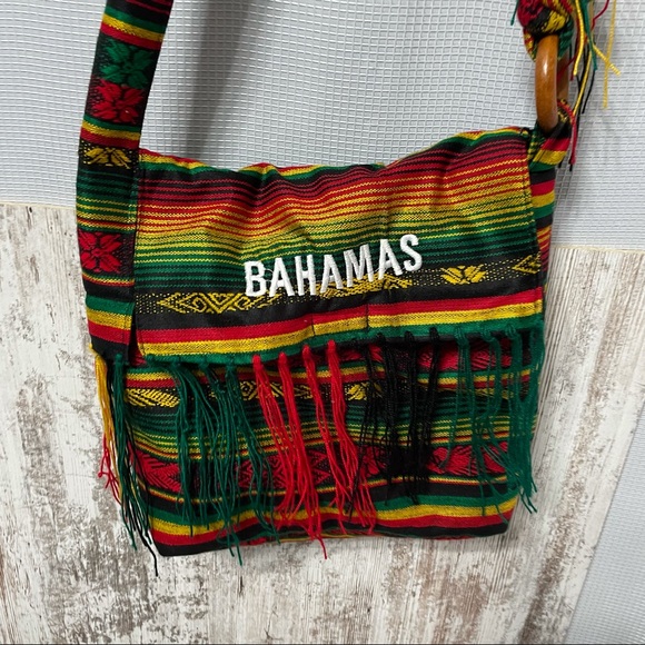 Bahamas Hobo Crossbody Colorful Bag - Picture 2 of 9